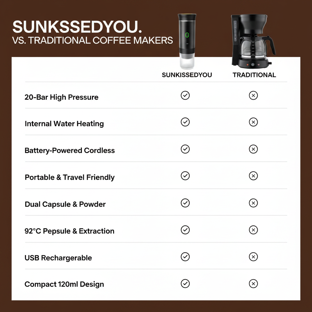SUNKISSEDyou Portable Coffee Machine
